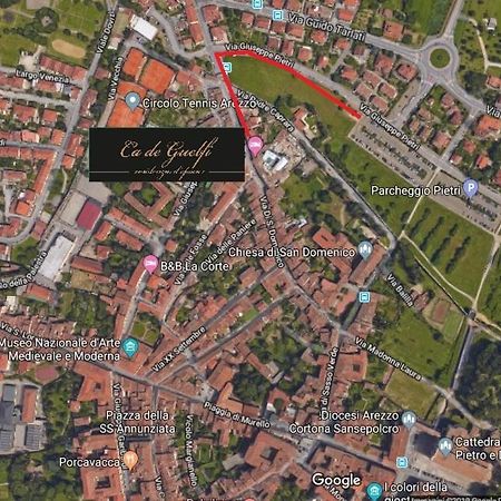 Ca De Guelfi Residenza D'Epoca Bed & Breakfast Arezzo Exterior photo